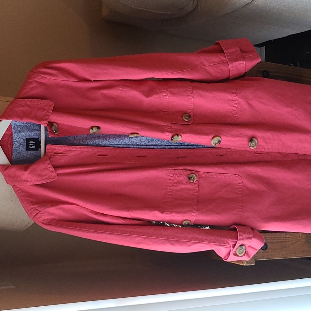 Gap coral spring trench coat